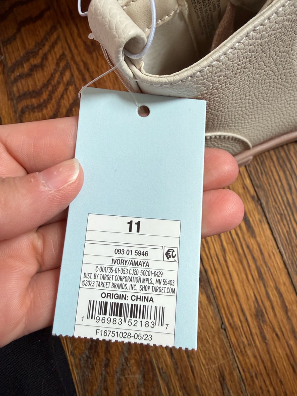 Toddler Cream and Pink Lace Up Combat Boots. NWT. - Picture 3 of 3